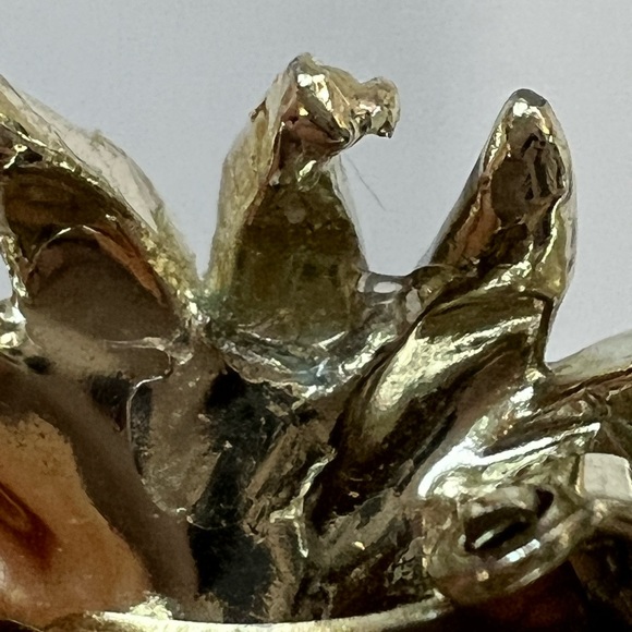 Weiss Vintage Light Blue Enamel AB Rhinestone 1940s Brooch and Earrings Set - Picture 16 of 16